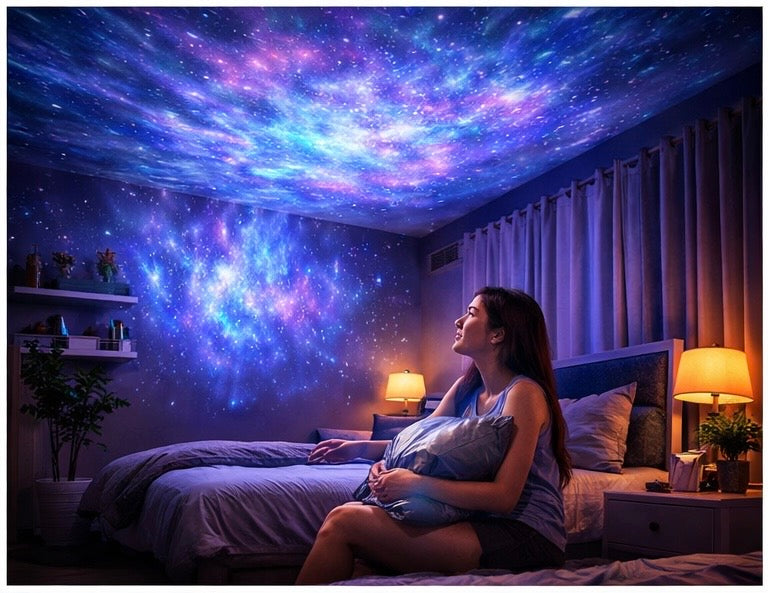 Galaxy Star Projector – Transform Your Room Into a Dream Space